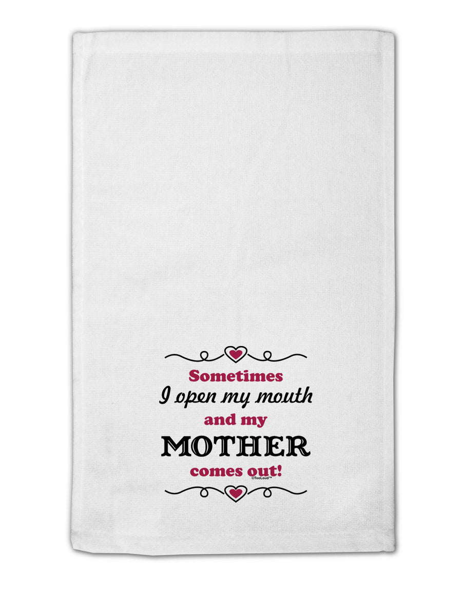 My Mother Comes Out 11&#x22;x18&#x22; Dish Fingertip Towel-Fingertip Towel-TooLoud-White-Davson Sales