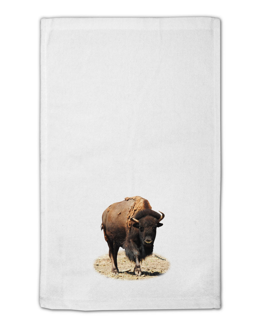 Strong Bison Cutout 11&#x22;x18&#x22; Dish Fingertip Towel-Fingertip Towel-TooLoud-White-Davson Sales