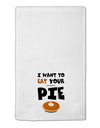 Eat Your Pie 11&#x22;x18&#x22; Dish Fingertip Towel-Fingertip Towel-TooLoud-White-Davson Sales