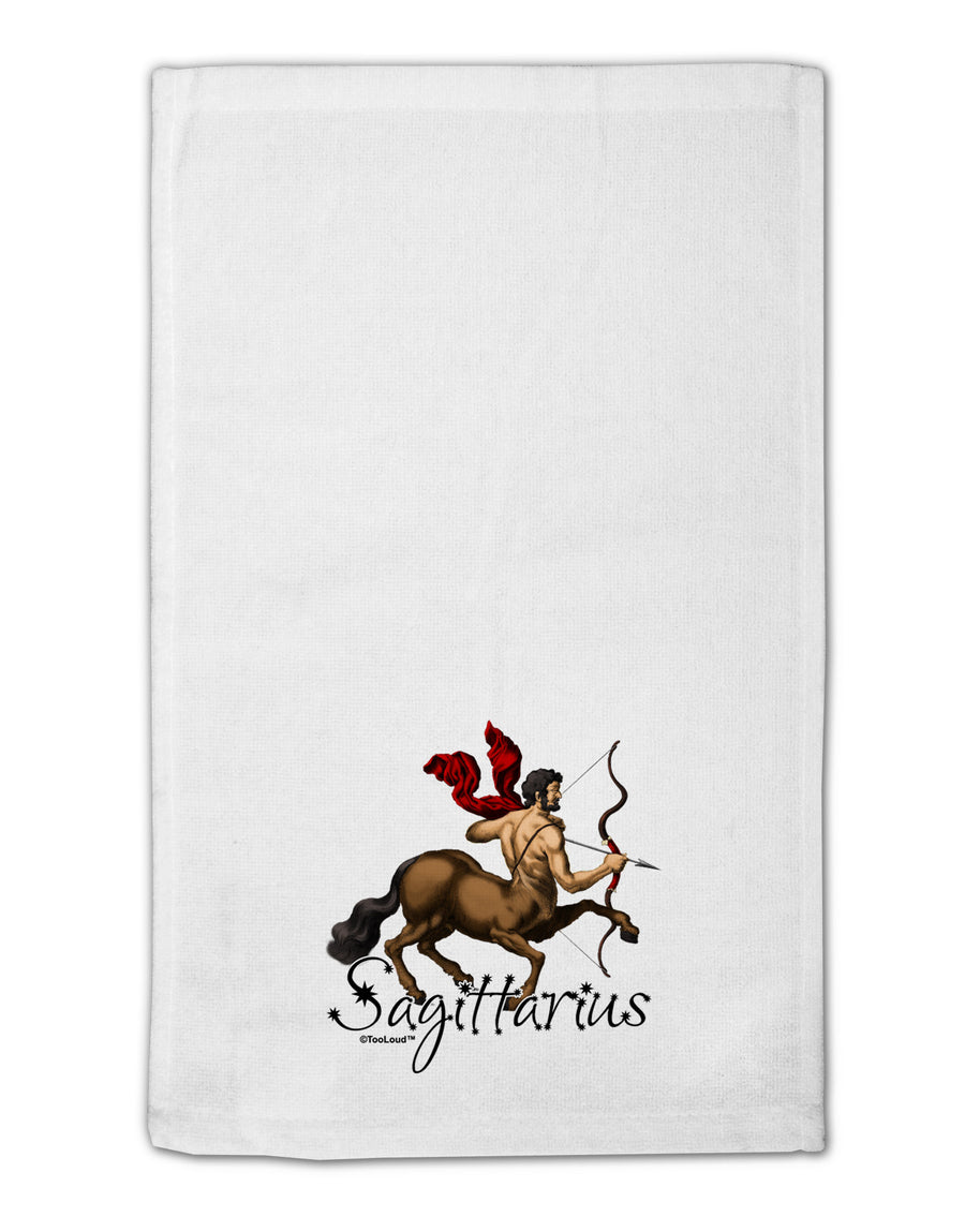 Sagittarius Color Illustration 11&#x22;x18&#x22; Dish Fingertip Towel-Fingertip Towel-TooLoud-White-Davson Sales