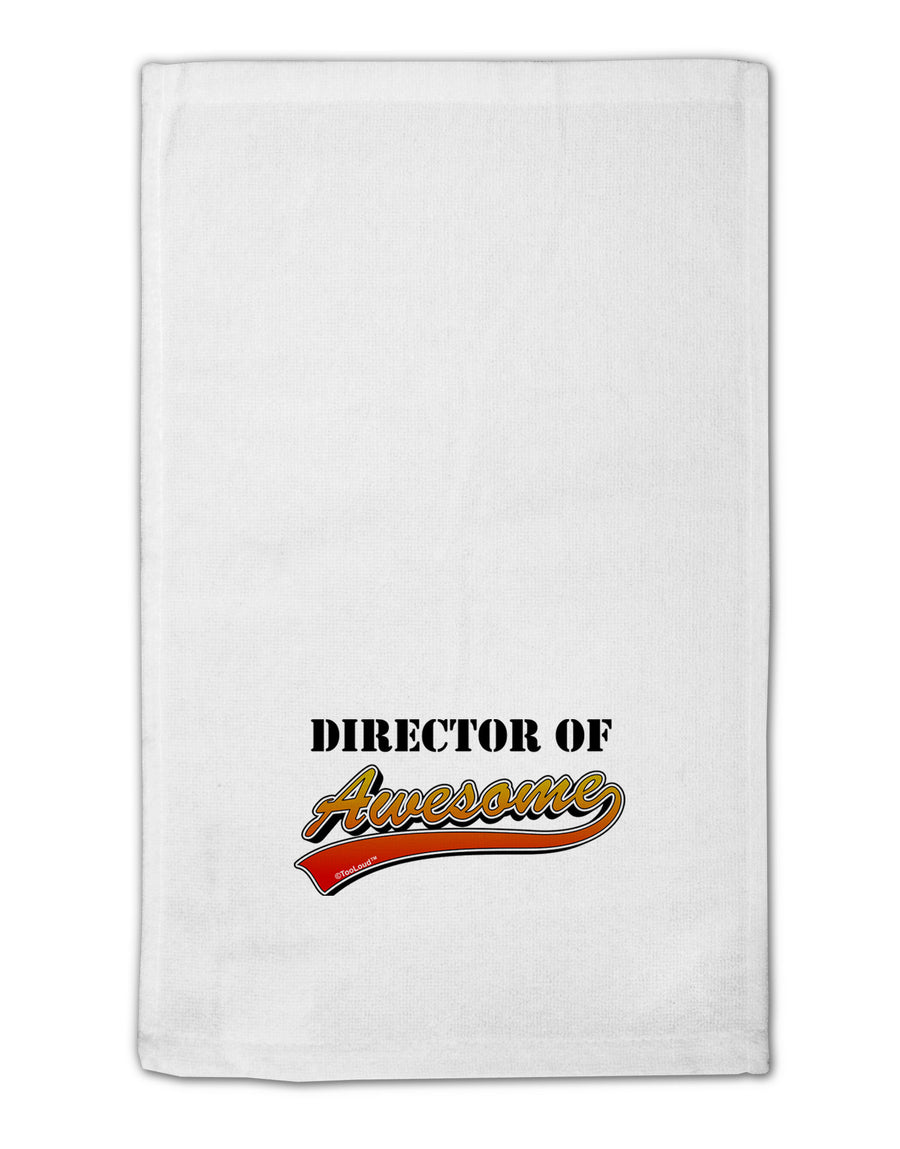 Director Of Awesome 11&#x22;x18&#x22; Dish Fingertip Towel-Fingertip Towel-TooLoud-White-Davson Sales