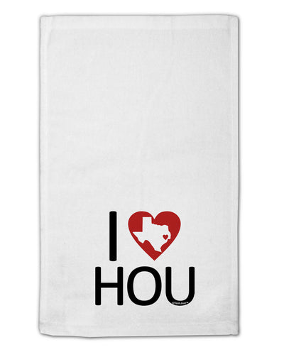 I Heart Houston 11&#x22;x18&#x22; Dish Fingertip Towel-Fingertip Towel-TooLoud-White-Davson Sales