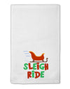 Sleigh Ride Color 11&#x22;x18&#x22; Dish Fingertip Towel-Fingertip Towel-TooLoud-White-Davson Sales