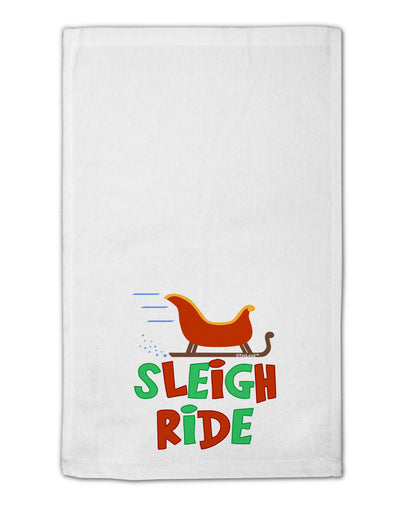 Sleigh Ride Color 11&#x22;x18&#x22; Dish Fingertip Towel-Fingertip Towel-TooLoud-White-Davson Sales