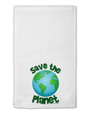 Save the Planet - Earth 11&#x22;x18&#x22; Dish Fingertip Towel-Fingertip Towel-TooLoud-White-Davson Sales