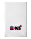 Mom Cubed - Cute Mom of Three Design 11&#x22;x18&#x22; Dish Fingertip Towel by TooLoud-Fingertip Towel-TooLoud-White-Davson Sales