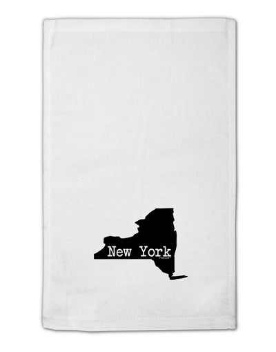 New York - United States Shape 11&#x22;x18&#x22; Dish Fingertip Towel by TooLoud-Fingertip Towel-TooLoud-White-Davson Sales