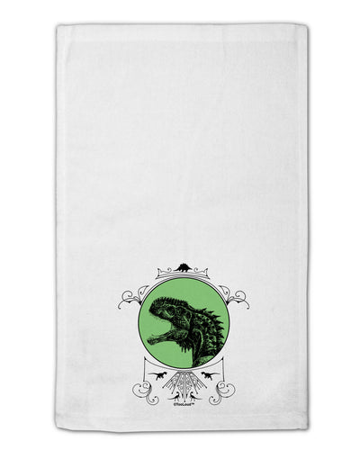 Jurassic Dinosaur Face 11&#x22;x18&#x22; Dish Fingertip Towel by TooLoud-Fingertip Towel-TooLoud-White-Davson Sales