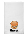 Baker Cute Roll 11&#x22;x18&#x22; Dish Fingertip Towel-Fingertip Towel-TooLoud-White-Davson Sales