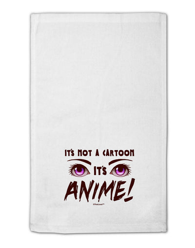 Not A Cartoon Eyes Magenta 11&#x22;x18&#x22; Dish Fingertip Towel by TooLoud-Fingertip Towel-TooLoud-White-Davson Sales