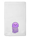 Cute Jellyfish 11&#x22;x18&#x22; Dish Fingertip Towel by TooLoud-Fingertip Towel-TooLoud-White-Davson Sales