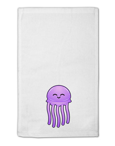 Cute Jellyfish 11&#x22;x18&#x22; Dish Fingertip Towel by TooLoud-Fingertip Towel-TooLoud-White-Davson Sales