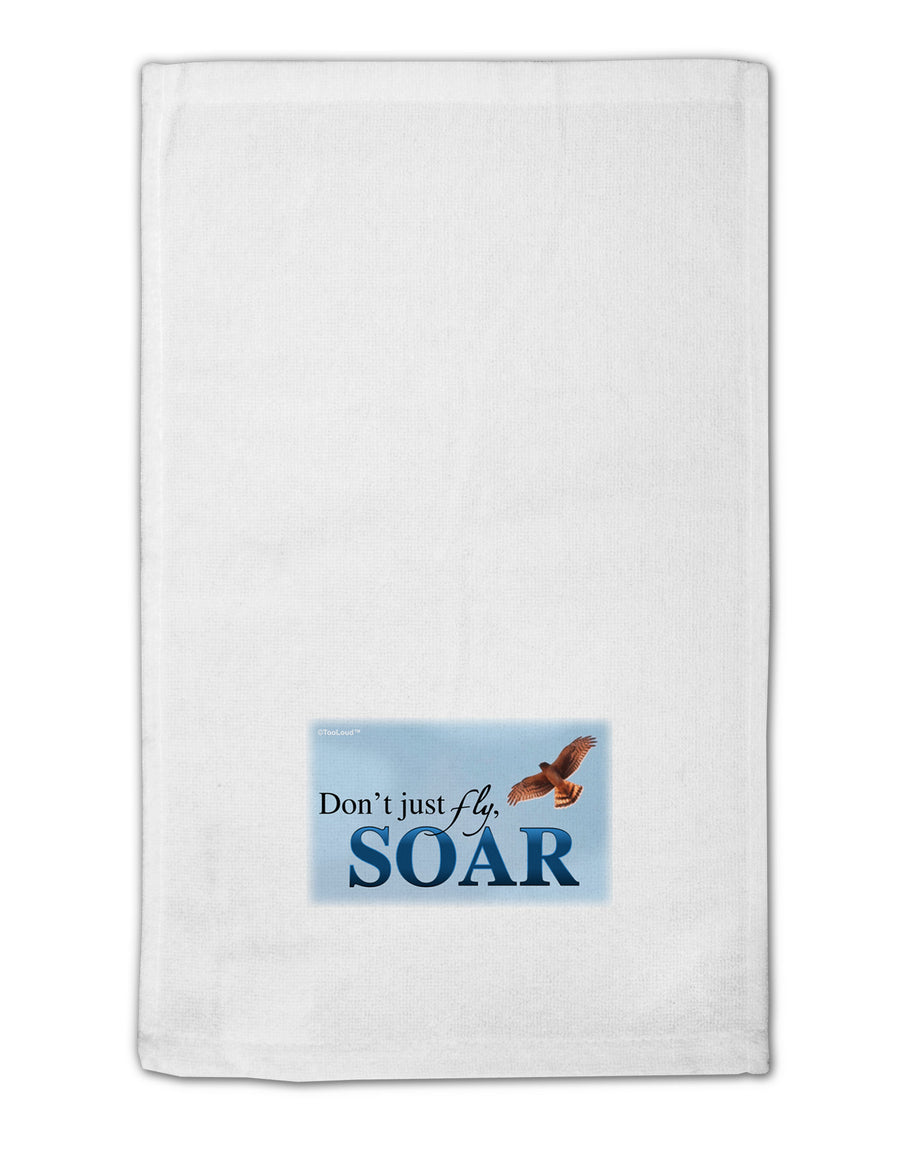 Don't Just Fly SOAR 11&#x22;x18&#x22; Dish Fingertip Towel-Fingertip Towel-TooLoud-White-Davson Sales