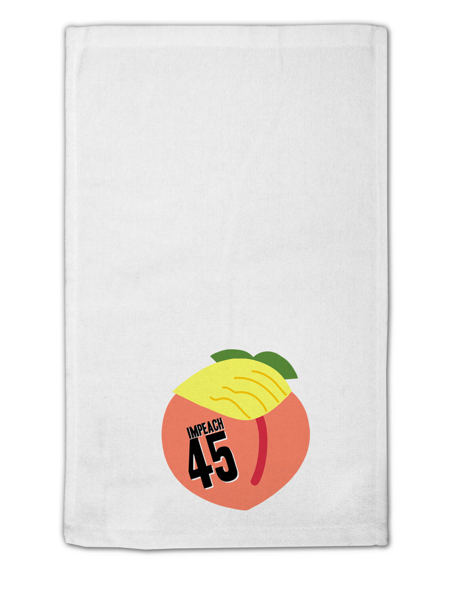 Impeach Peach Trump 11&#x22;x18&#x22; Dish Fingertip Towel by TooLoud-TooLoud-White-Davson Sales