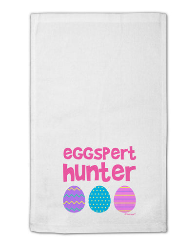 TooLoud Eggspert Hunter - Easter - Pink 11&#x22;x18&#x22; Dish Fingertip Towel-Fingertip Towel-TooLoud-White-Davson Sales