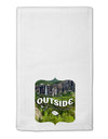 Go Outside - Beautiful Cliffs 11&#x22;x18&#x22; Dish Fingertip Towel by TooLoud-TooLoud-White-Davson Sales