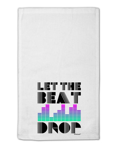 Let the Beat Drop Design 11&#x22;x18&#x22; Dish Fingertip Towel by TooLoud-Fingertip Towel-TooLoud-White-Davson Sales