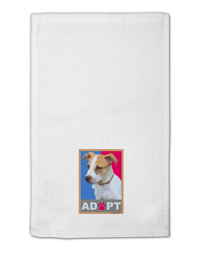 Adopt Cute Puppy Cat Adoption 11&#x22;x18&#x22; Dish Fingertip Towel-Fingertip Towel-TooLoud-White-Davson Sales