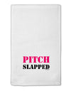 Pitch Slapped - Pink 11&#x22;x18&#x22; Dish Fingertip Towel-Fingertip Towel-TooLoud-White-Davson Sales