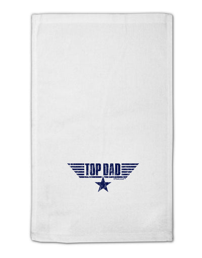 Top Dad Father's Day 11&#x22;x18&#x22; Dish Fingertip Towel-Fingertip Towel-TooLoud-White-Davson Sales