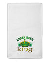 Green Beer King 11&#x22;x18&#x22; Dish Fingertip Towel-Fingertip Towel-TooLoud-White-Davson Sales