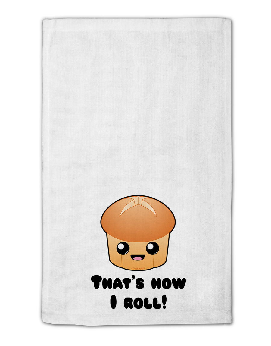 How I Roll Cute Roll 11&#x22;x18&#x22; Dish Fingertip Towel-Fingertip Towel-TooLoud-White-Davson Sales