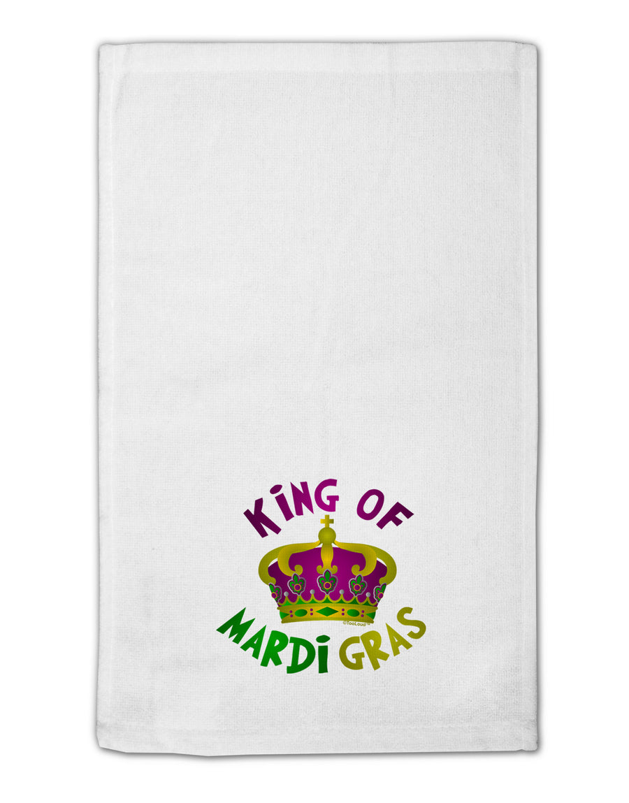 King Of Mardi Gras 11&#x22;x18&#x22; Dish Fingertip Towel-Fingertip Towel-TooLoud-White-Davson Sales