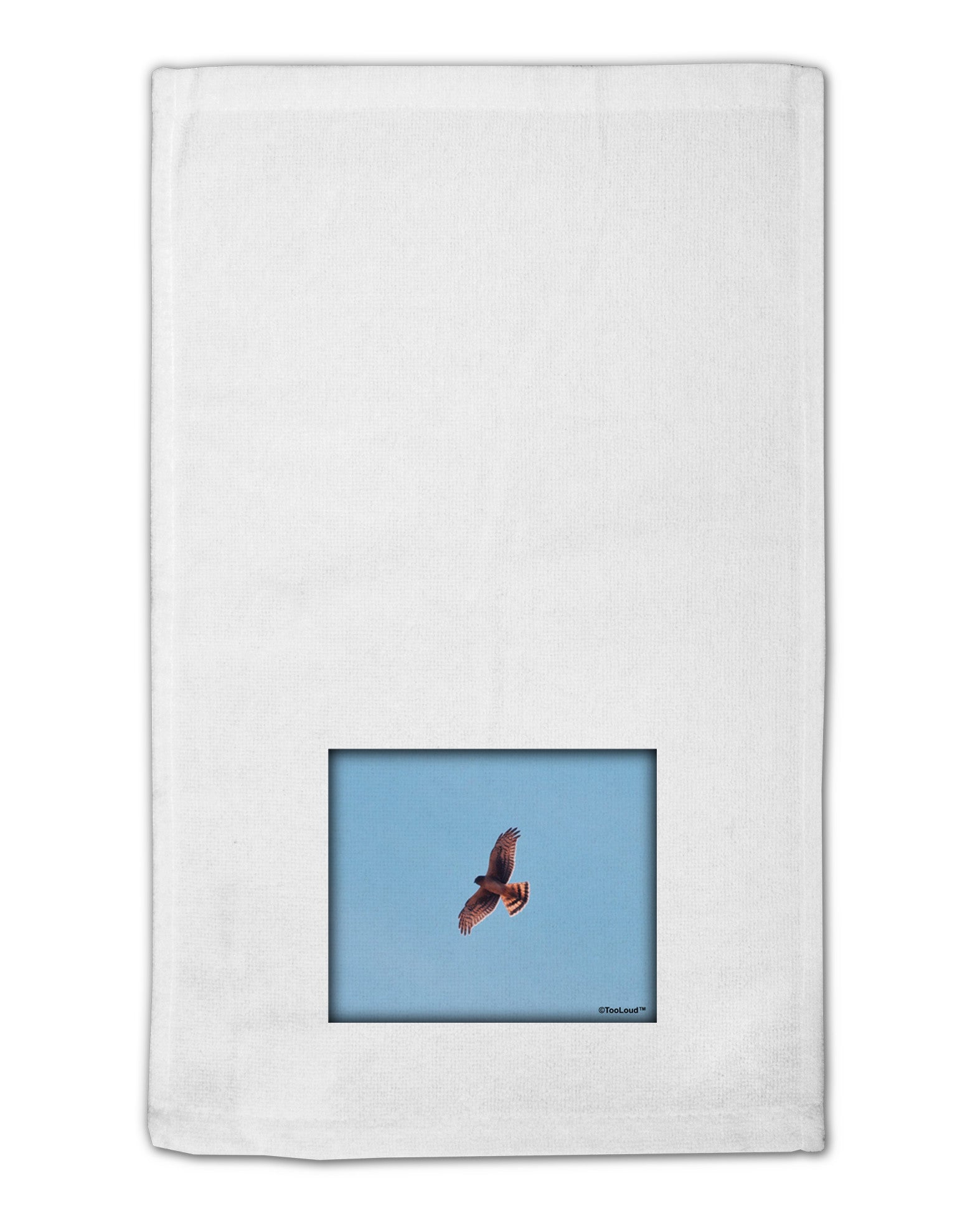 Soaring Peregrine 11&#x22;x18&#x22; Dish Fingertip Towel-Fingertip Towel-TooLoud-White-Davson Sales