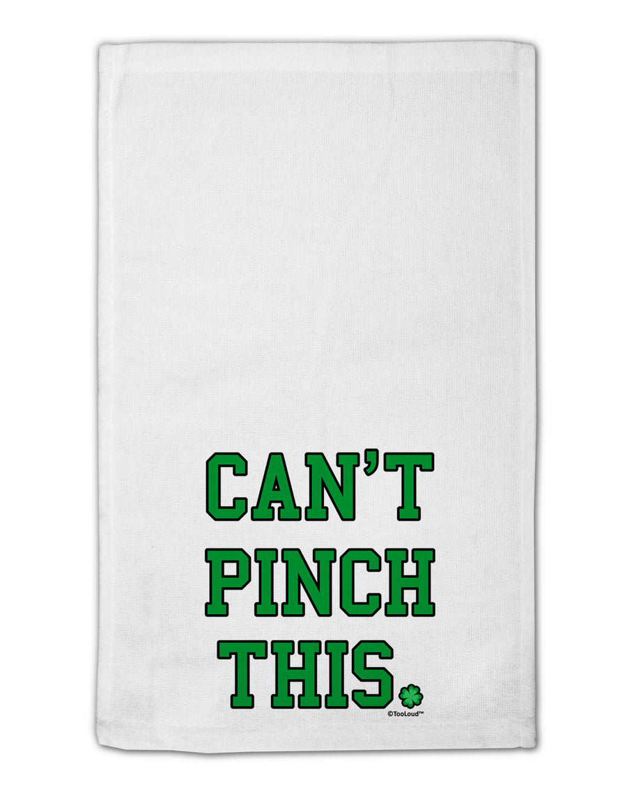 Can't Pinch This - St. Patrick's Day 11&#x22;x18&#x22; Dish Fingertip Towel by TooLoud-Fingertip Towel-TooLoud-White-Davson Sales