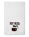 Pot Head - Coffee 11&#x22;x18&#x22; Dish Fingertip Towel-Fingertip Towel-TooLoud-White-Davson Sales