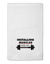 Installing Muscles 11&#x22;x18&#x22; Dish Fingertip Towel-Fingertip Towel-TooLoud-White-Davson Sales