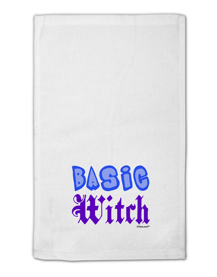 Basic Witch Color Blue 11&#x22;x18&#x22; Dish Fingertip Towel-Fingertip Towel-TooLoud-White-Davson Sales