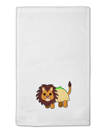 Cute Taco Lion 11&#x22;x18&#x22; Dish Fingertip Towel-Fingertip Towel-TooLoud-White-Davson Sales