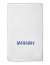 Planet Mercury Text Only 11&#x22;x18&#x22; Dish Fingertip Towel by TooLoud-Fingertip Towel-TooLoud-White-Davson Sales