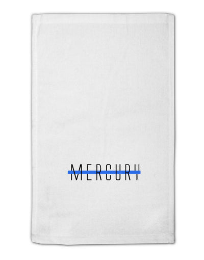 Planet Mercury Text Only 11&#x22;x18&#x22; Dish Fingertip Towel by TooLoud-Fingertip Towel-TooLoud-White-Davson Sales