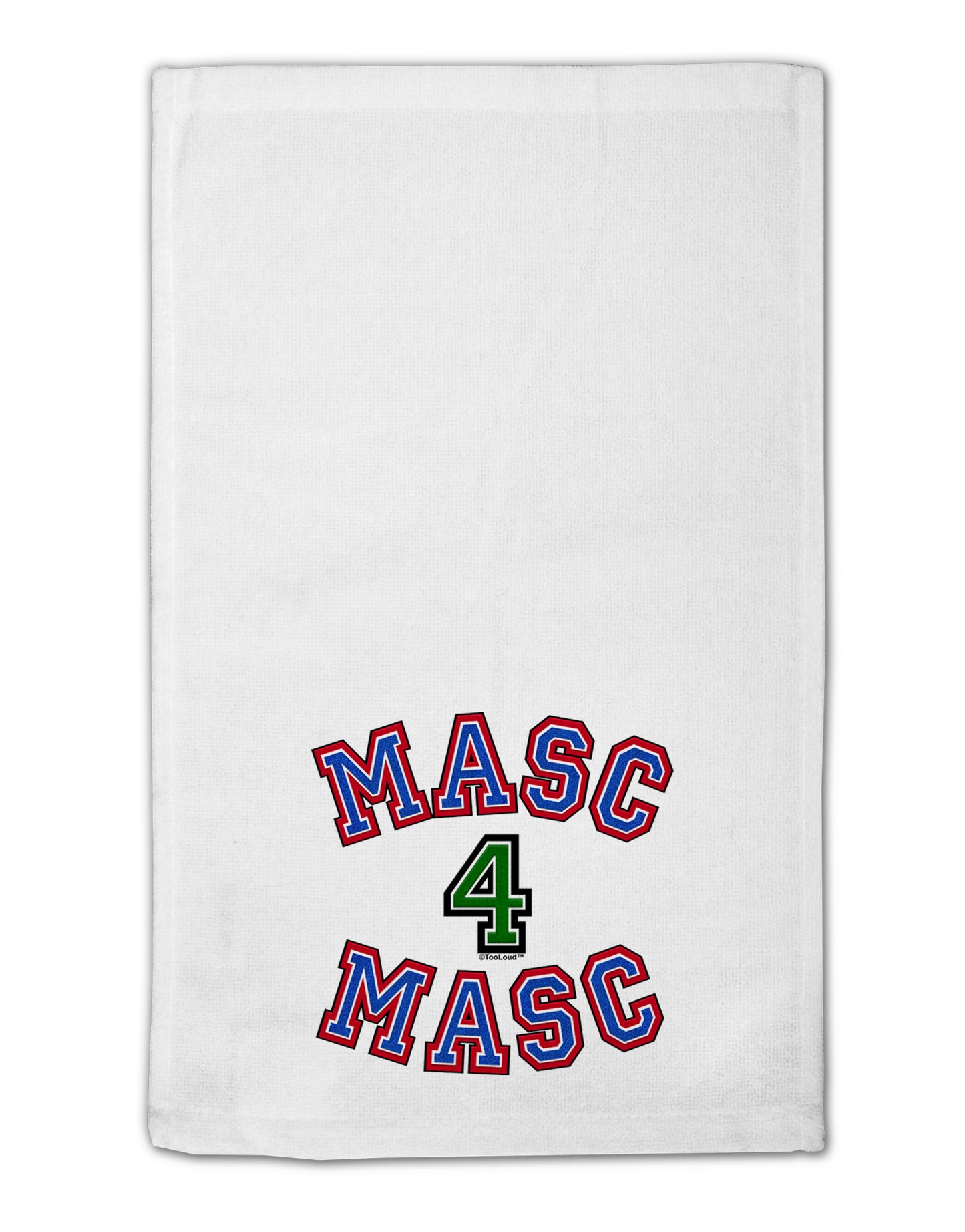 Masc 4 Masc College Stud 11&#x22;x18&#x22; Dish Fingertip Towel by TooLoud-Fingertip Towel-TooLoud-White-Davson Sales