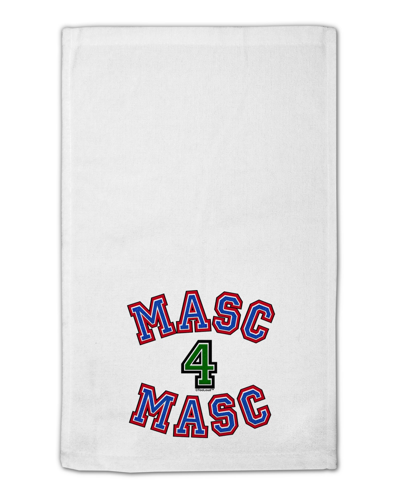 Masc 4 Masc College Stud 11&#x22;x18&#x22; Dish Fingertip Towel by TooLoud-Fingertip Towel-TooLoud-White-Davson Sales