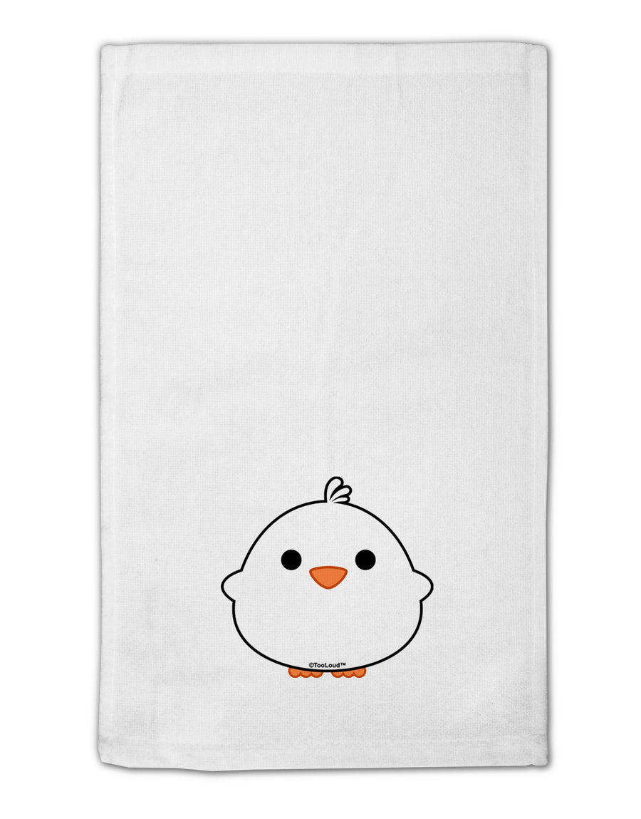 Cute Little Chick - White 11&#x22;x18&#x22; Dish Fingertip Towel by TooLoud-Fingertip Towel-TooLoud-White-Davson Sales