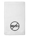 No Drama Allowed 11&#x22;x18&#x22; Dish Fingertip Towel-Fingertip Towel-TooLoud-White-Davson Sales