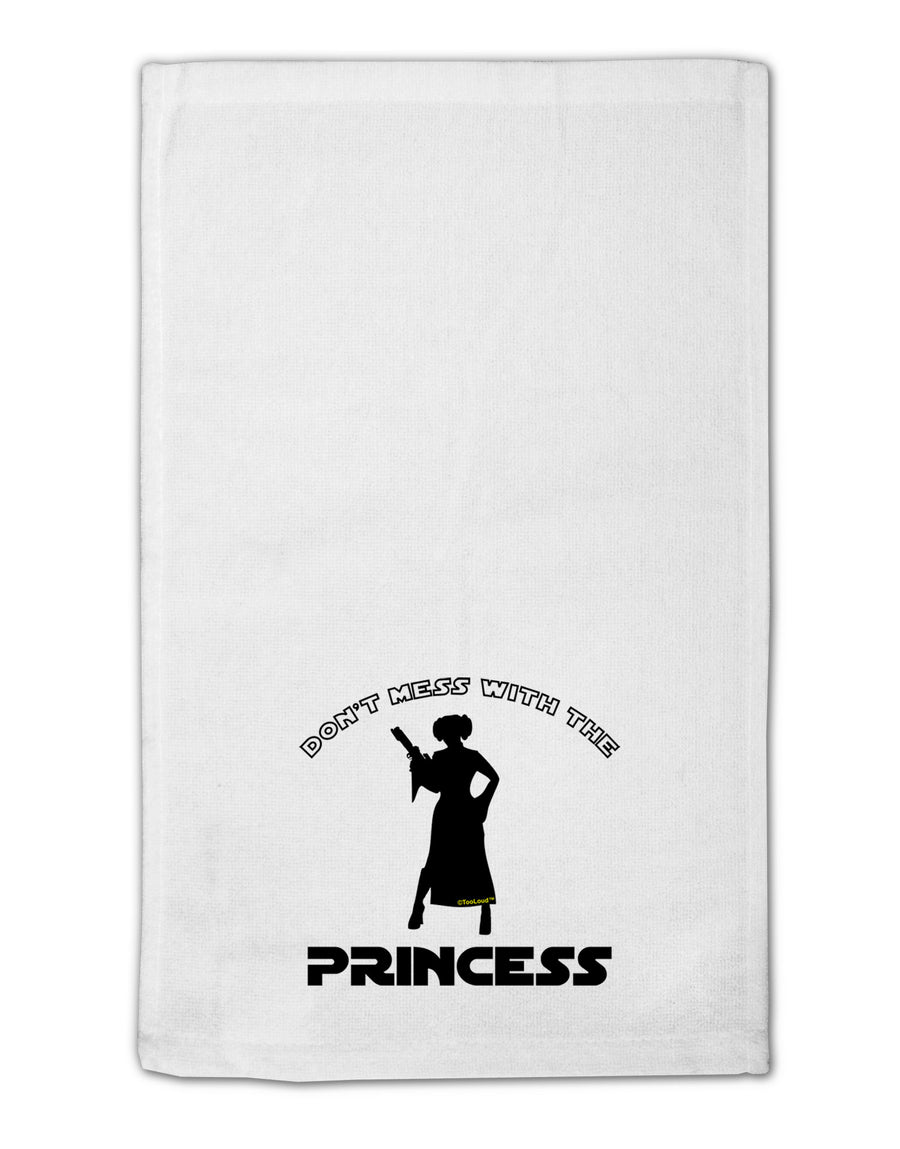 Don't Mess With The Princess 11&#x22;x18&#x22; Dish Fingertip Towel-Fingertip Towel-TooLoud-White-Davson Sales