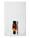 The Nutbrotha - Black Nutcracker 11&#x22;x18&#x22; Dish Fingertip Towel by TooLoud-TooLoud-White-Davson Sales