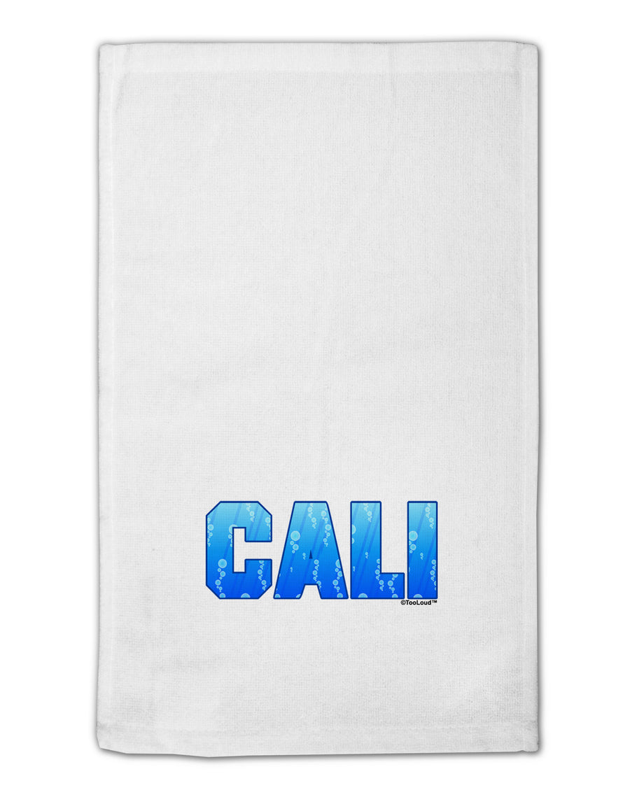 Cali Ocean Bubbles 11&#x22;x18&#x22; Dish Fingertip Towel by TooLoud-Fingertip Towel-TooLoud-White-Davson Sales