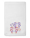 Patriotic Fireworks with Bursting Stars 11&#x22;x18&#x22; Dish Fingertip Towel by TooLoud-Fingertip Towel-TooLoud-White-Davson Sales