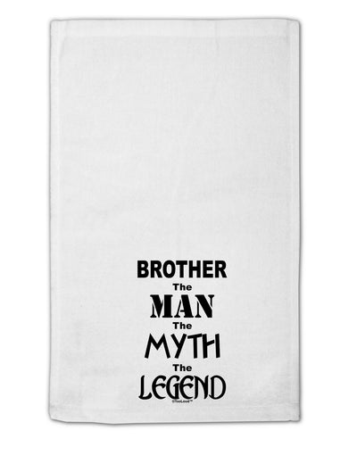 Brother The Man The Myth The Legend 11&#x22;x18&#x22; Dish Fingertip Towel by TooLoud-TooLoud-White-Davson Sales