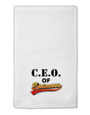 CEO Of Epicness 11&#x22;x18&#x22; Dish Fingertip Towel-Fingertip Towel-TooLoud-White-Davson Sales