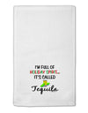 Holiday Spirit - Tequila 11&#x22;x18&#x22; Dish Fingertip Towel-Fingertip Towel-TooLoud-White-Davson Sales