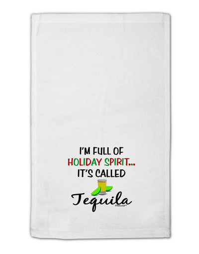 Holiday Spirit - Tequila 11&#x22;x18&#x22; Dish Fingertip Towel-Fingertip Towel-TooLoud-White-Davson Sales