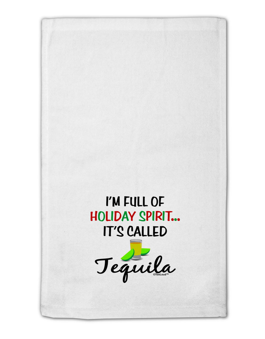 Holiday Spirit - Tequila 11&#x22;x18&#x22; Dish Fingertip Towel-Fingertip Towel-TooLoud-White-Davson Sales