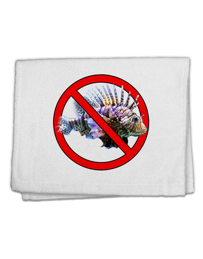 No Lionfish 11&#x22;x18&#x22; Dish Fingertip Towel-Fingertip Towel-TooLoud-White-Davson Sales