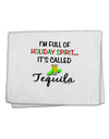 Holiday Spirit - Tequila 11&#x22;x18&#x22; Dish Fingertip Towel-Fingertip Towel-TooLoud-White-Davson Sales